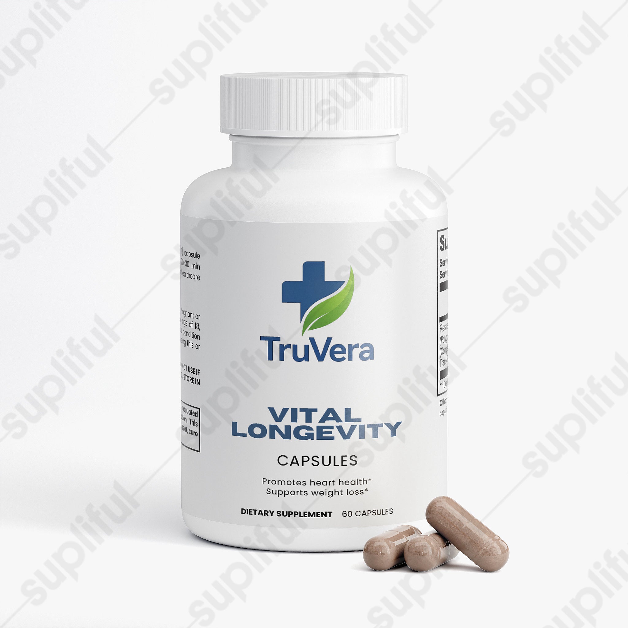 Vital Longevity - Resveratrol 50% 600mg