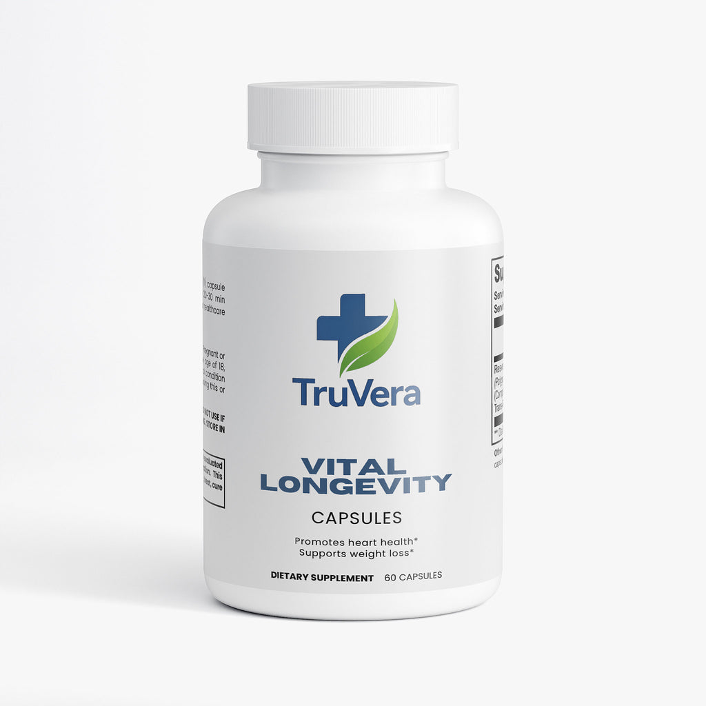 Vital Longevity - Resveratrol 50% 600mg