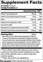 Blood Sugar + - Blood Sugar Support