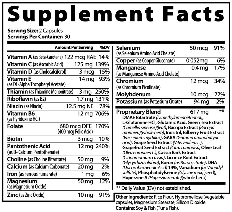 NeuroPeak - Brain & Focus Formula