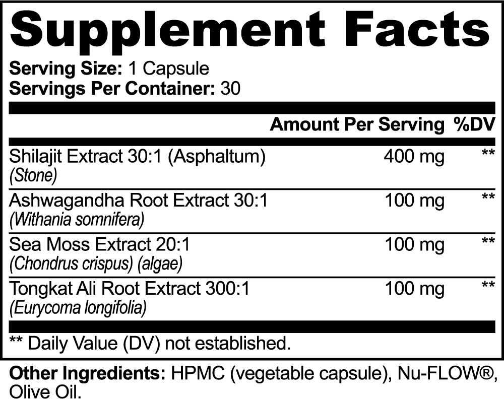 EnduraShield - Shilajit Adaptogen Complex